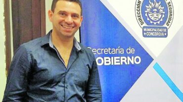 El director de Seguridad municipal Diego Passarello