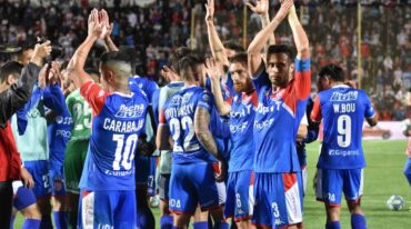 Los rojiblancos rescataron un punto sobre el final. Manuel Fabatía.