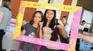 'Yo doné'. El lema de las donantes de cabellos para la confección de pelucas para pacientes oncológicos. Mirador Provincial.