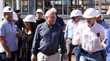 "Estos modernos edificios serán grandes núcleos donde se concentrará toda la actividad policial en la ciudad"
