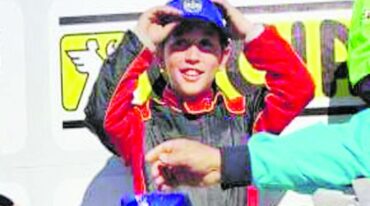 Matías Jusid se inició en el karting a los 5 años.