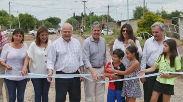 La obra cuenta con una inversión de 350 millones de pesos y beneficiará a los barrios Villa Adelina Este