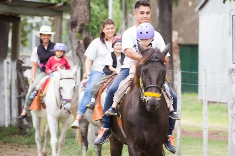 Existen tres tipos de terapia asistida con caballos: la hipoterapia