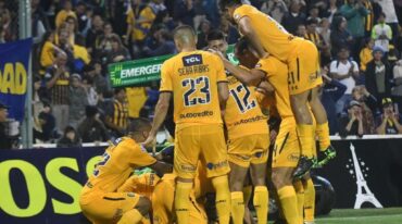 Central cerró una noche a puro festejo con una goleada que tranquiliza. Gentileza: prensa Rosario Central.