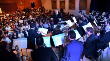 La Orquesta Municipal de Vientos de Rosario brindó un concierto. Gentileza: prensa Municipalidad de Rosario.