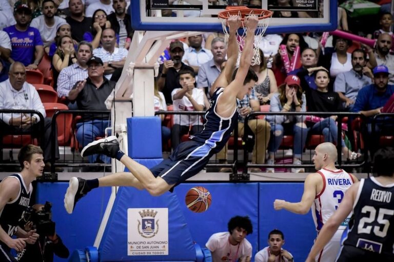 Cáffaro tuvo un gran año que culminó con el subcampeonato mundial con la selección en China. Gentileza: prensa CABB.