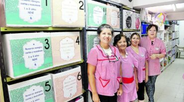 La alegría es una forma adecuada para encarar las labores del Voluntariado. Gustavo Cabral