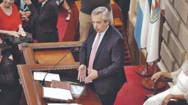 Fernández estuvo en Santa Fe