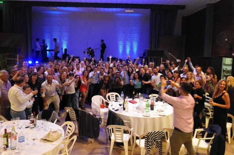 El Partido Demócrata Progresista celebró en Maciel sus 105 años de vida. Gentileza.