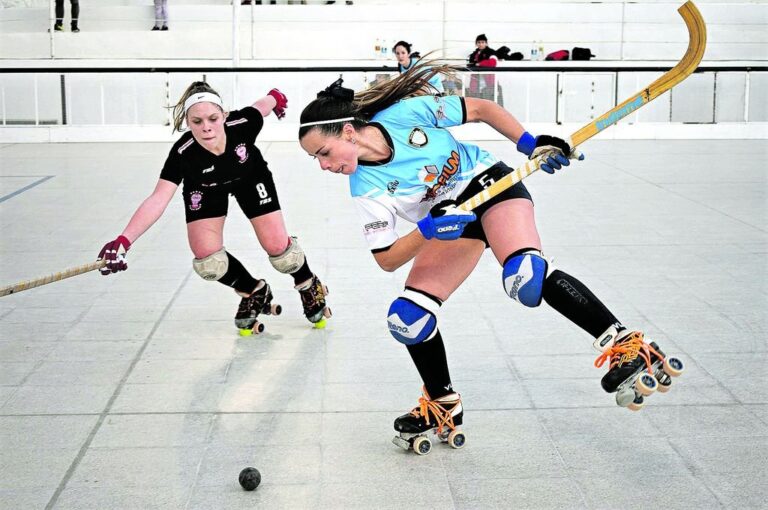 Rocío Hernández a punto de sacar su disparo. La ex selección Argentina animó a sus colegas a superarse. Prensa PRC