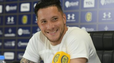 Jeremías Ledesma. Gentileza: prensa Rosario Central.