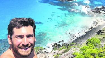 Santiago Chort disfruta de las bellezas naturales que ofrecen las islas australianas.