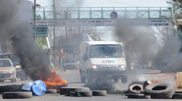 Innumerables fueron las movilizaciones y protestas del personal de la empresa