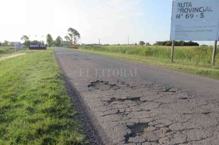 "La ruta se encuentra fuertemente deteriorado