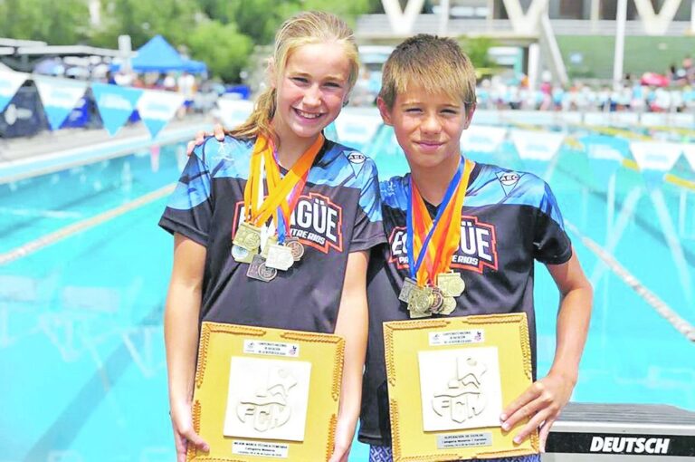 Sofía Garces y Laureano Hopmeier y la ilusión de representar a su país en un torneo internacional.