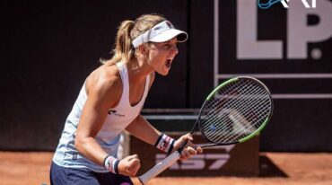 Podoroska tuvo una semana brillante y ganó sus 4 partidos para Argentina. Gentileza: prensa AAT.