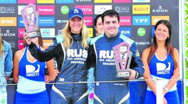 Junto a Luciano Bombaci