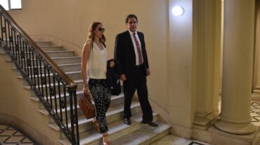 El fiscal regional Carlos Arietti respaldó con su presencia a la fiscal Ferraro