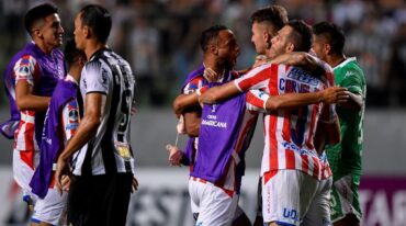 Unión pasó de fase en la Sudamericana en su segunda participación. Gentileza: prensa Conmebol.