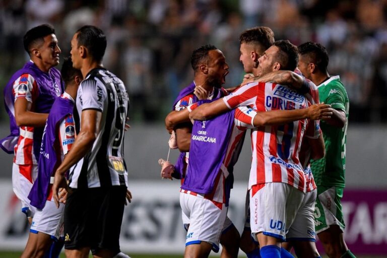 Unión pasó de fase en la Sudamericana en su segunda participación. Gentileza: prensa Conmebol.