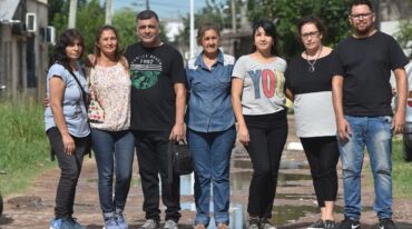 En contexto. Integrantes del equipo que participó en el estudio antropométrico en niños y niñas