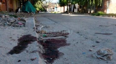 Las víctimas fueron identificadas por la policía como Jorge (57) y Jonatan Plante (20). Marcelo Manera.