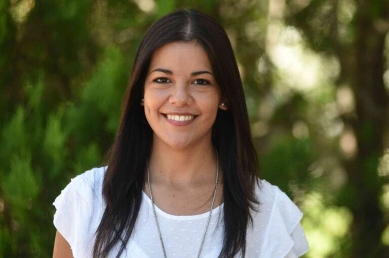 Romina López se perfila como gran candidata para las generales de mayo. Gentileza.
