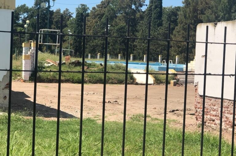 Así luce predio actualmente