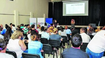 Con motivo del Mes de la Mujer se desarrollaron capacitaciones en el marco de la Ley Micaela