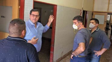 Se trata de una infraestructura independiente que servirá como centro sanitario para tratar casos de coronavirus en caso que se necesite