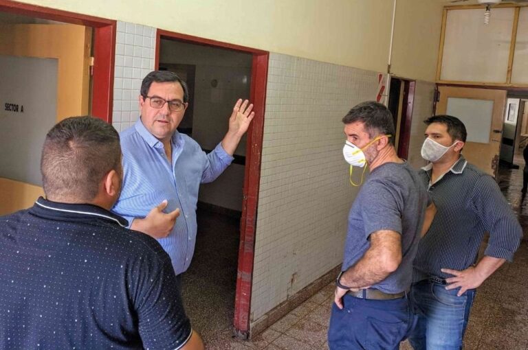 Se trata de una infraestructura independiente que servirá como centro sanitario para tratar casos de coronavirus en caso que se necesite