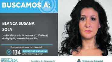 Este es el rostro que crearon los investigadores según la progresión de edad de Blanca.