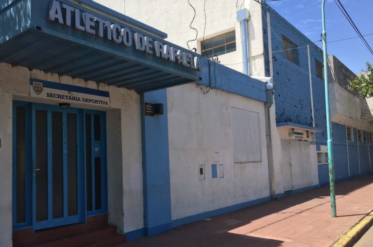Atlético de Rafaela también suma su estructura para acondicionar sitios de internación en la Perla del Oeste. Gentileza.