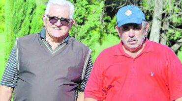 Los dirigentes Humberto Gracia y Aroldo Rueda