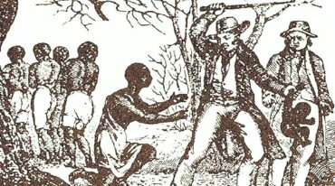 Ilustración de las condiciones de esclavitud a la que fueron sometidos los negros.
