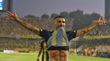 Palabra de goleador. "Lo que uno intenta es armarse una rutina para mantener cierto orden en estos momentos"