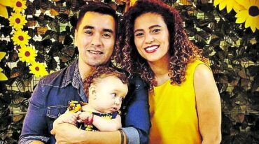 La familia llegó a Gualeguaychú tras un recorrido de película.
