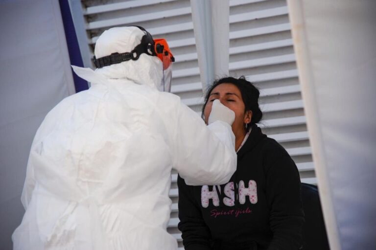 Ya comenzó en Rosario el programa Detectar para testear posibles casos de coronavirus. Marcelo Manera.