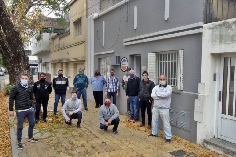 Mucha preocupación. Los dirigentes se reunieron en la sede de FAPCDMS. Entre las diferentes categorías