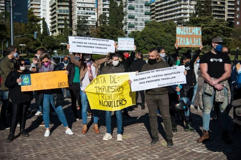 Salones de fiestas infantiles: "Eximición de impuestos. Nos prohíben trabajar"