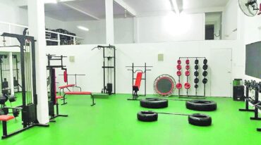 Los gimnasios hoy. Sin funcionamiento e impedidos de ejercer su rol de aportar a la salud general.