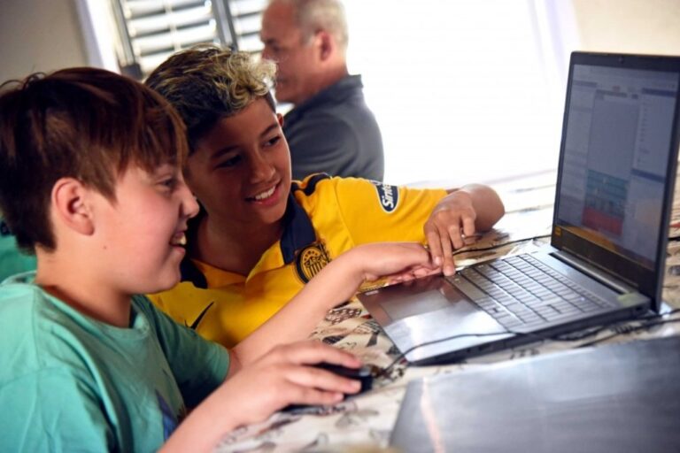 Es la tercera vez en el año que se ofrece esta celebrada iniciativa para chicos. Gentileza: prensa Municipalidad de Rosario.