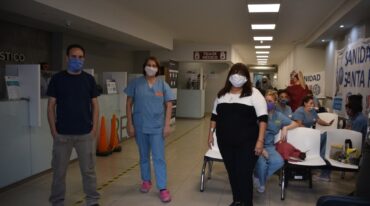 Los sanatorios y clínicas nunca cerraron sus puertas y en muchos casos sostuvieron en solitario el sistema. Archivo/Manuel Fabatía.