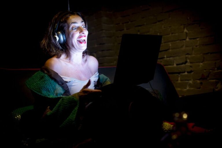 Matilde Campilongo es la brillante actriz que protagoniza la obra de Marcelo Allasino. Gentileza: Leandro Bauducco.