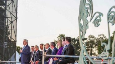 El presidente estuvo en Rosario a fines de febrero Marcelo Manera
