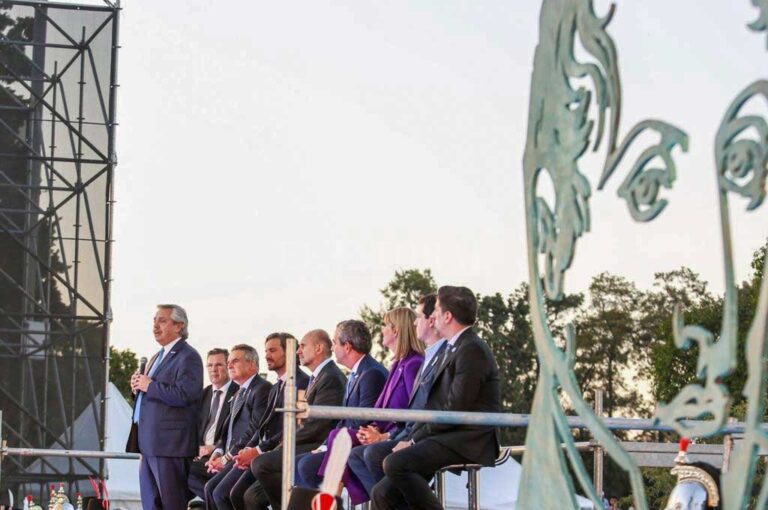 El presidente estuvo en Rosario a fines de febrero Marcelo Manera