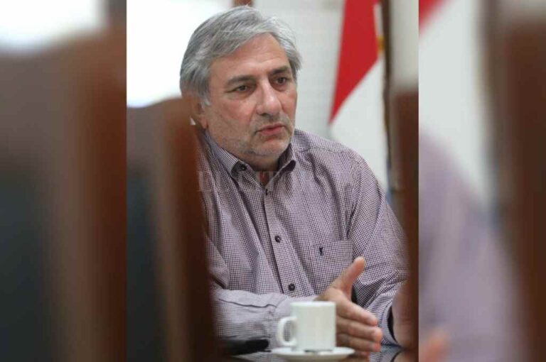 Michlig destacó la tarea realizada por el Estado para ordenar la administración.   Pablo Aguirre