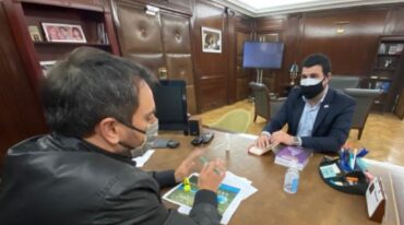 Cleri se reunió con el ministro Cabandié. Gentileza.