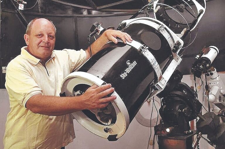 Buso fue el primero en la historia de la humanidad en ver y fotografiar una supernova. Gentileza VB / archivo