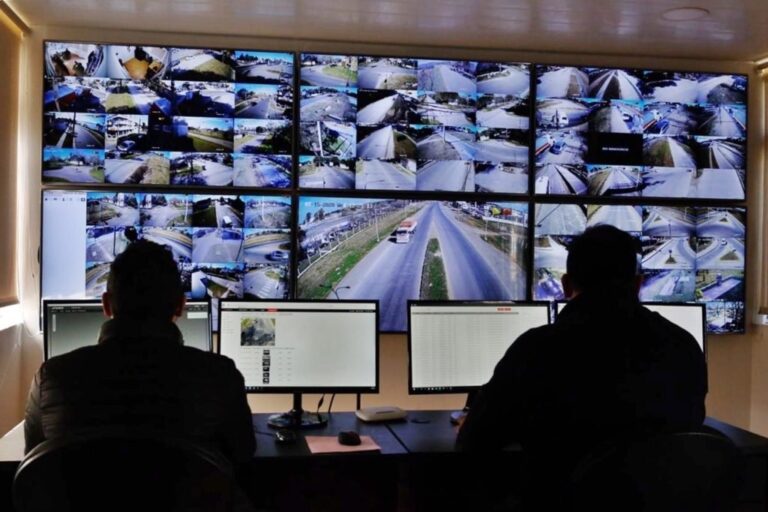 San Lorenzo cuenta ahora con un centro de monitoreo con tecnología de última generación. Gentileza: prensa Municipalidad de San Lorenzo.